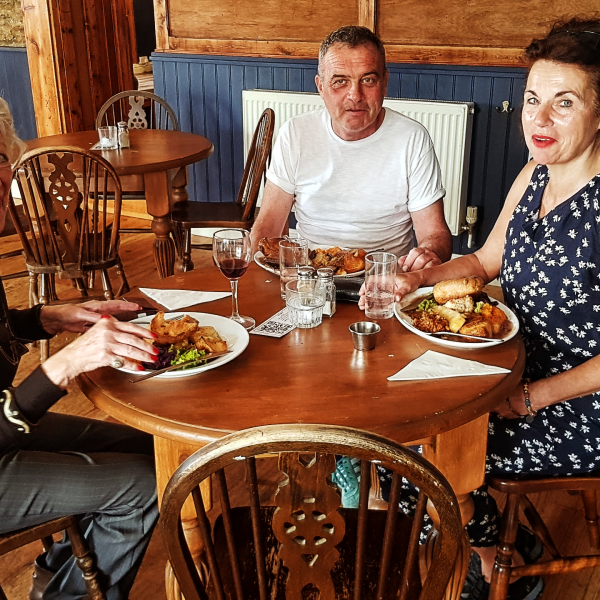 having sunday lunch new